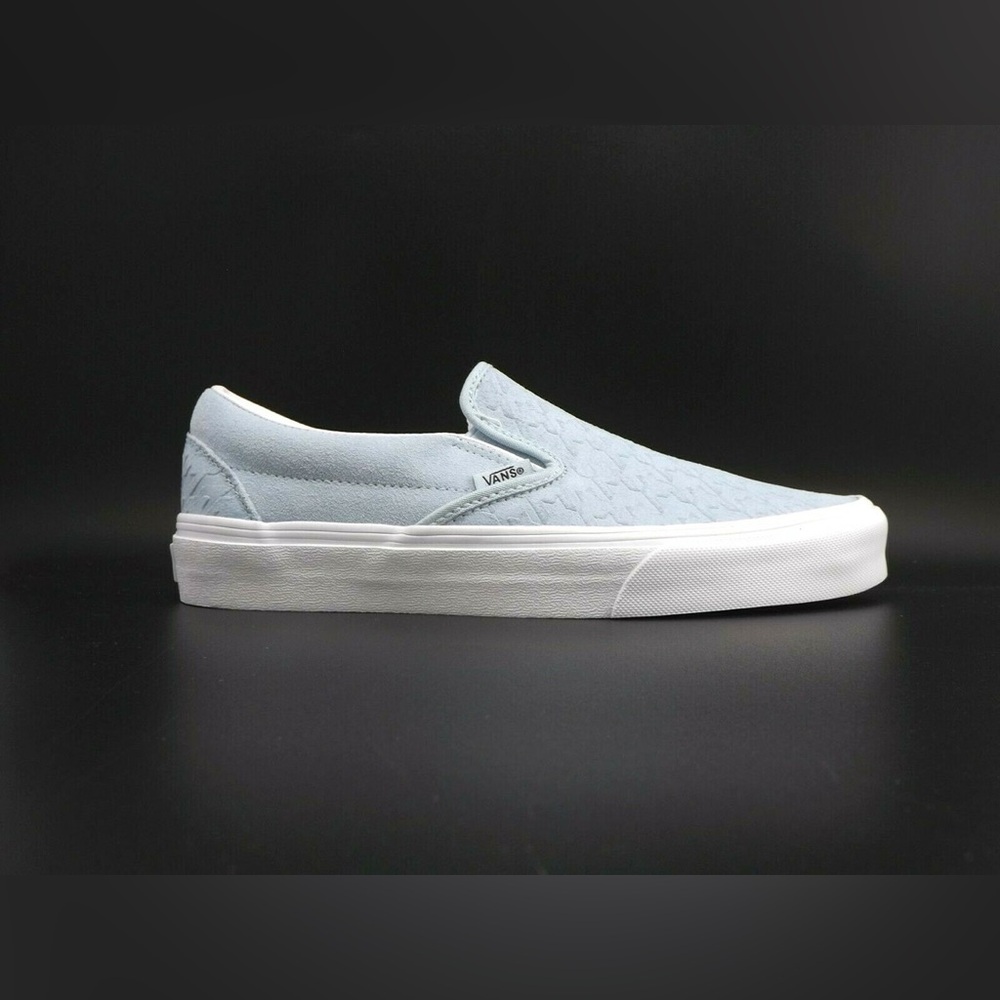 Vans Blue Suede Classic Slip-On Shoes